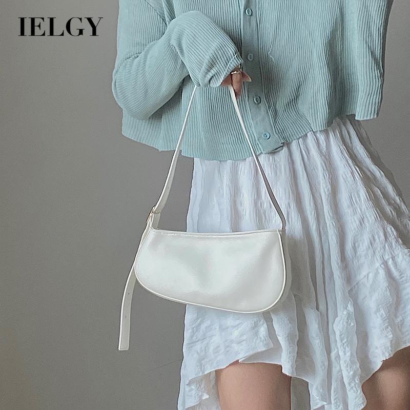 Ielgy Túi đeo dưới cánh tay Thiết Kế Đơn Giản Thời Trang Cao Cấp Dễ Phối Đồ Cho Nữ