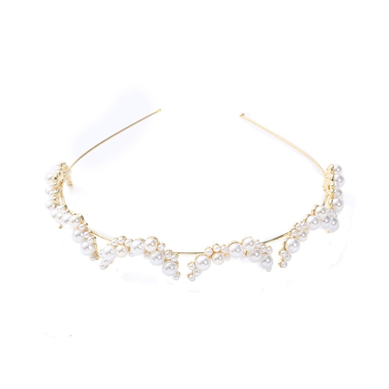 Băng Đô Cài Tóc Đính Hạt Ngọc Trai Phong Cách Âu Mỹ Thời Trang