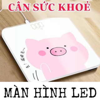  Cân sức khoẻ sạc usb cao cấp siêu cute