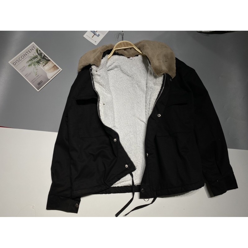 ÁO KAKI LÓT LÔNG NỮ HÀNG XUẤT DÀY ĐẸP, LÔNG ẤM TOÀN THÂN | BigBuy360 - bigbuy360.vn