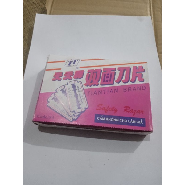 Hộp 200 Lưỡi Dao Tem Hồng