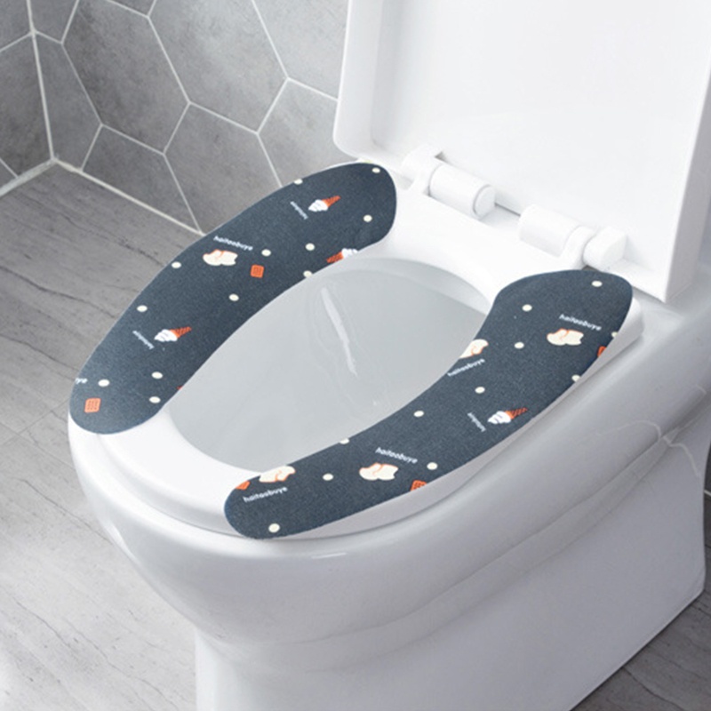 Vỏ Bọc Đệm Ngồi Toilet Giữ Ấm Có Thể Tái Sử Dụng