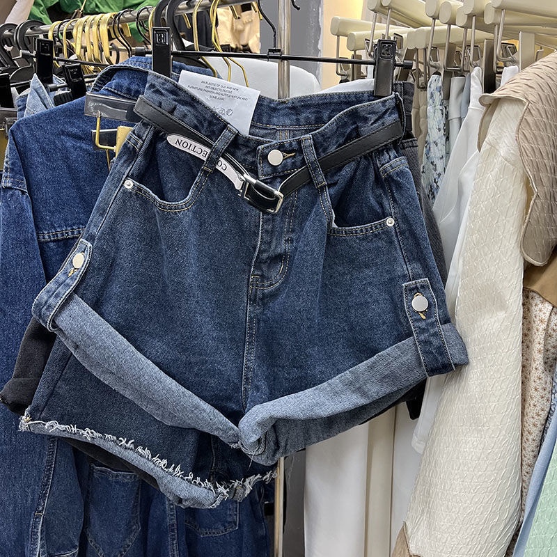 Quần short denim JSC ống rộng lưng cao thời trang mùa hè dành cho nữ