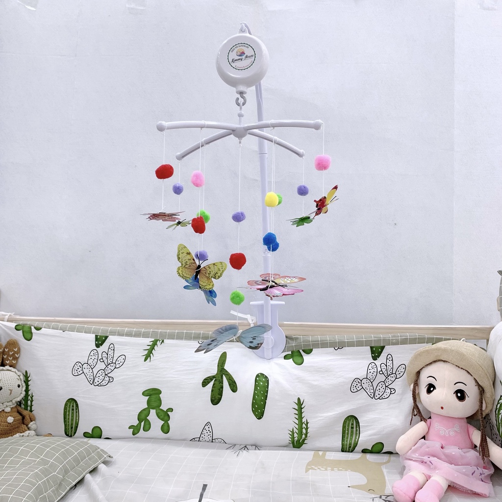 (Mã ưu đãi) Mẫu treo nôi bướm chuyển động