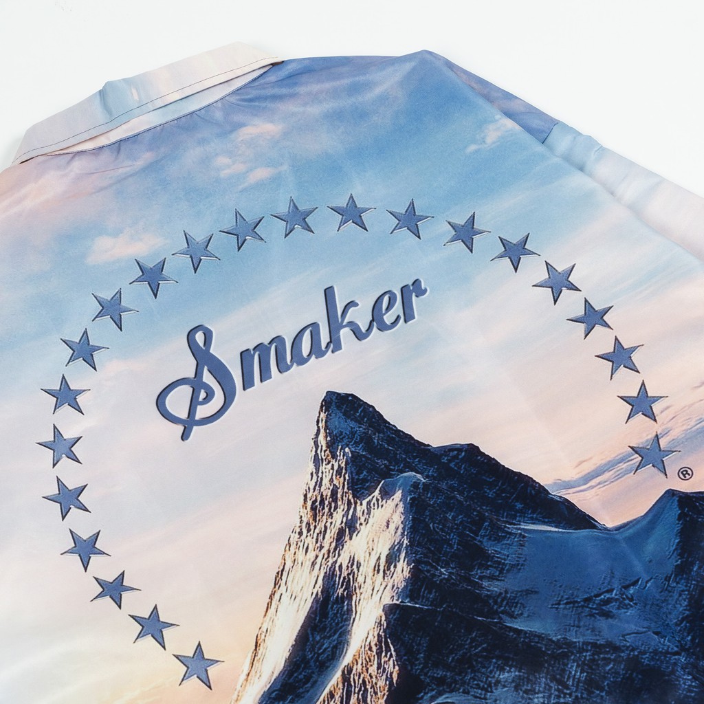 Áo khoác Jacket họa tiết 3D độc đáo, Local Brand chính hãng, chất nillon cao cấp, Unisex - "THE MOUTAIN" JACKET