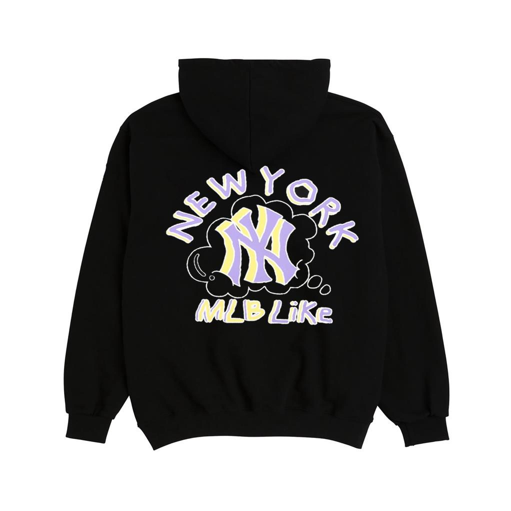 ÁO HOODIE MLB ÁO SWEATER CHẤT NỈ COTTON UNISEX (M 93 - 94 )