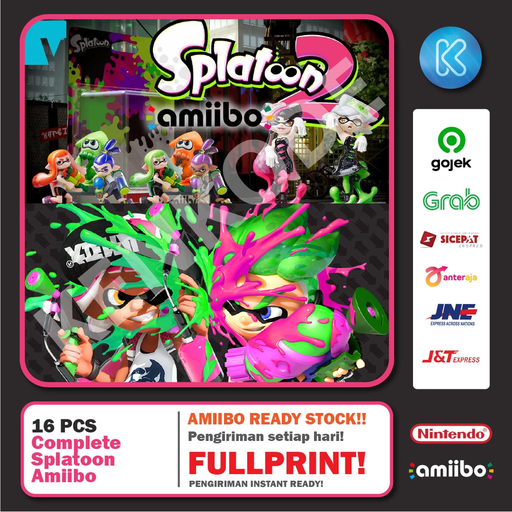 Splatoon Bộ Sưu Tập Splatoon Amiibo