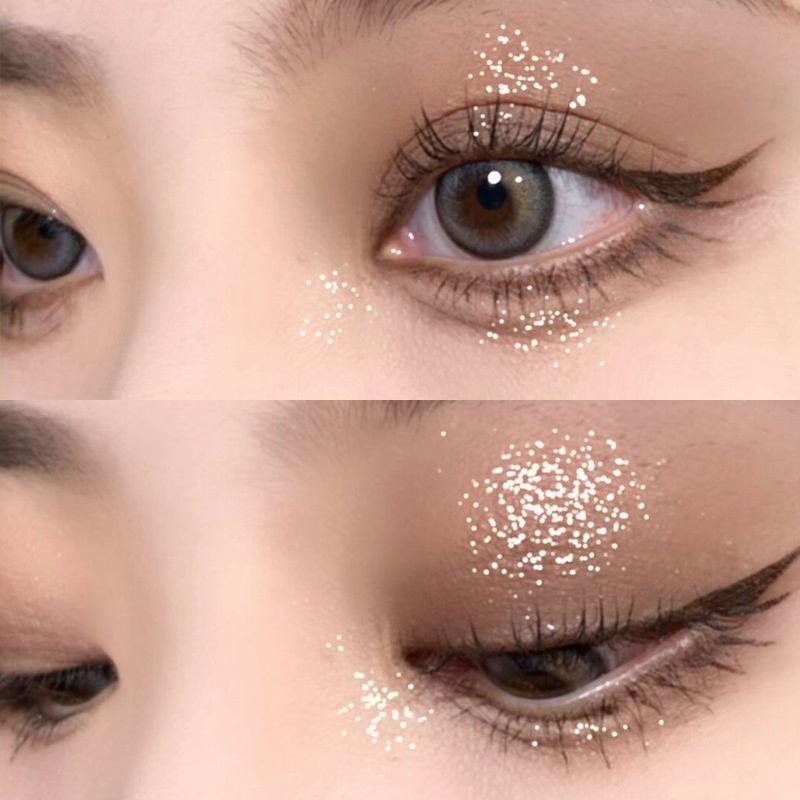 Bảng Phấn Mắt 5 Màu Sắc Long Lanh Chống Nước Tiện Dụng