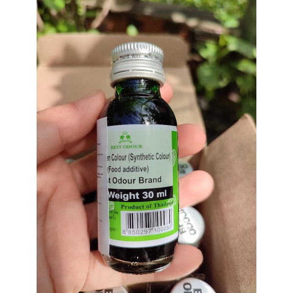 Màu thực phẩm Best Odour 30ml giá tốt ( màu xanh Táo)Apple Green