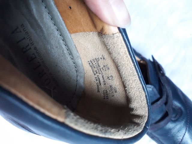 Giày da thật size 36-37 chân mỏng