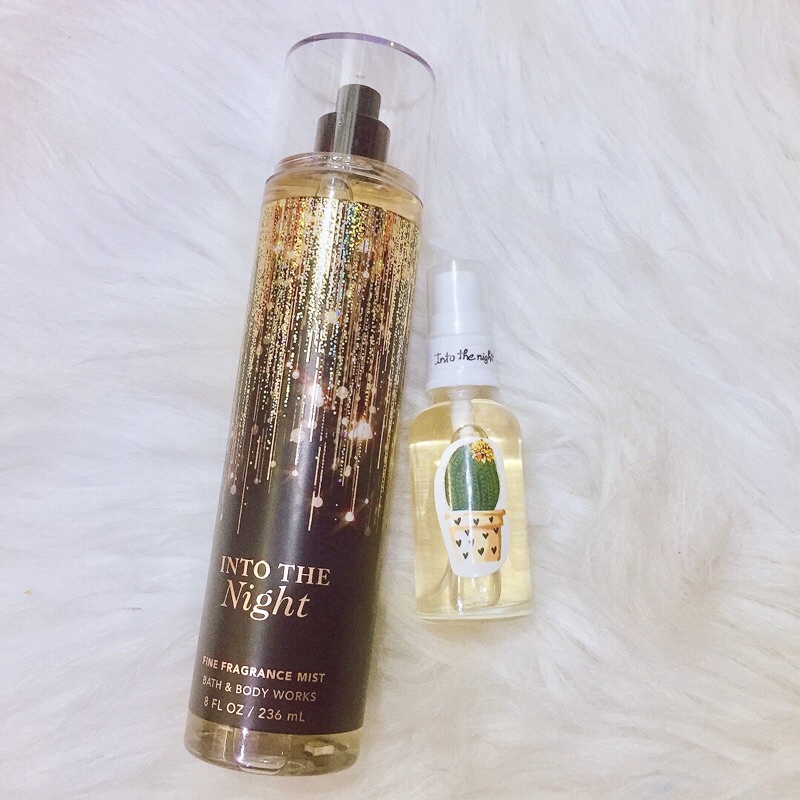 Xịt thơm lưu hương toàn thân Bath and Body Works - Into the night