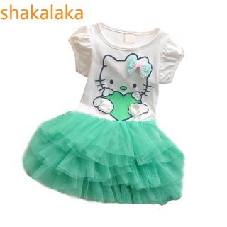 Váy công chúa Hello Kitty cho bé gái