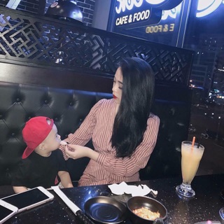Váy kẻ giang zozo