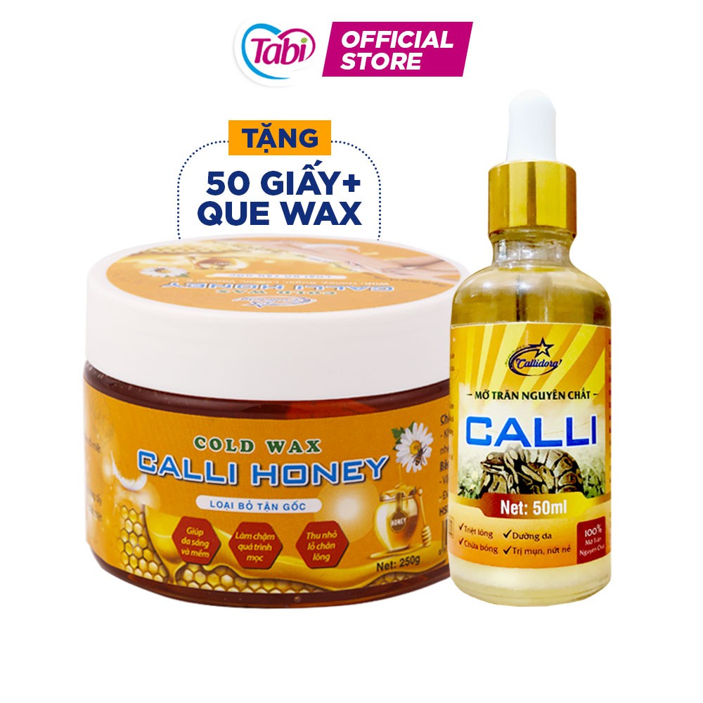 Wax lông an lành + Mỡ trăn an lành [ Tẩy lông nách, bikini, vùng kín ] Calli Honey - CWL | BigBuy360 - bigbuy360.vn
