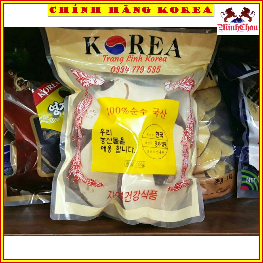 Nấm Linh Chi Hàn Quốc Túi Sữa 1kg, minhchau