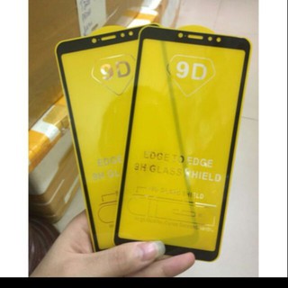 Kính cường lực 9D Xiaomi Mi Max 3 fulll keo màn hình, không chấm li ti-màu đen
