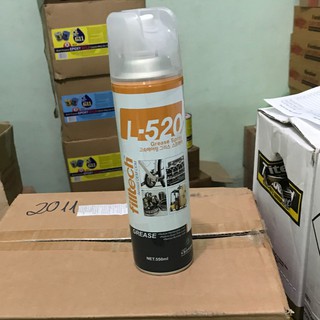 Mỡ bôi trơn chịu nhiệt L520 cho bánh răng, vòng bi, khớp nối, băng chuyền, mô tơ, máy phát, dụng cụ đồ nghề, xích tải