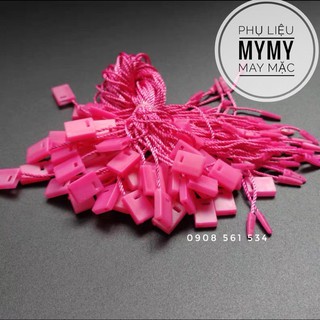 Dây tag treo nhãn mác - HỒNG 1000 sợi - có sẵn