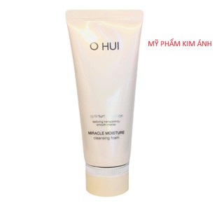 sửa rửa mặt ohui moisture cấp ẩm cho da thường da khô