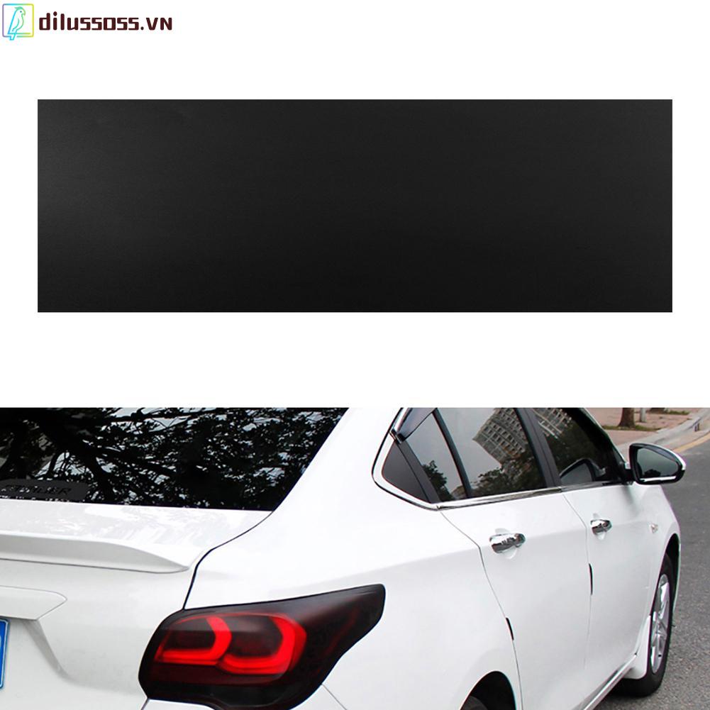 Tấm phim dán đèn pha xe hơi màu đen mờ kích thước 30x100cm