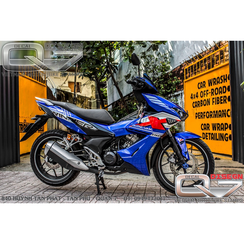 TEM RỜI WINNER X XANH ĐEN