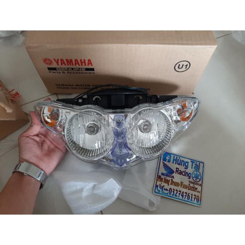 Pha chóa đèn xe Jupiter MX mắt cú luôn bóng zin