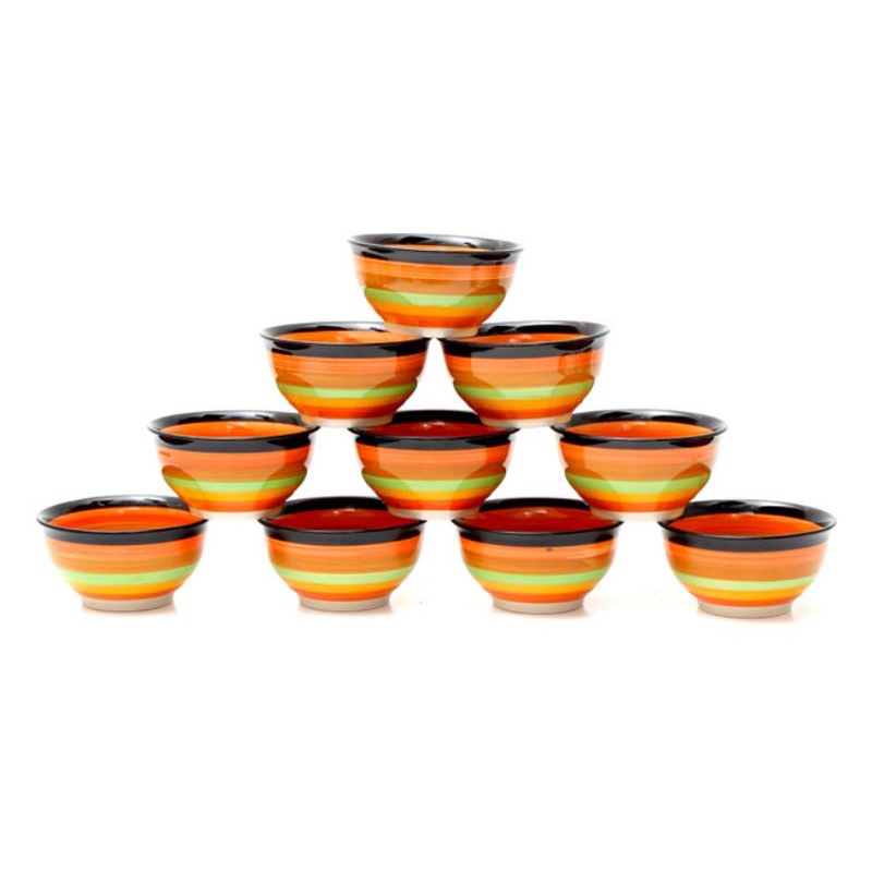 Chén Ăn Cơm Cầu Vồng Nhiều Màu Sặc Sỡ 4.5cm