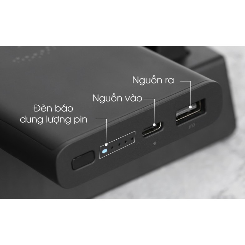 💥chính hãng💥 Pin sạc dự phòng không dây Xiaomi 10000mAh 2021 - Sạc dự phòng tích hợp sạc không dây 10000mAh Xiaomi lit