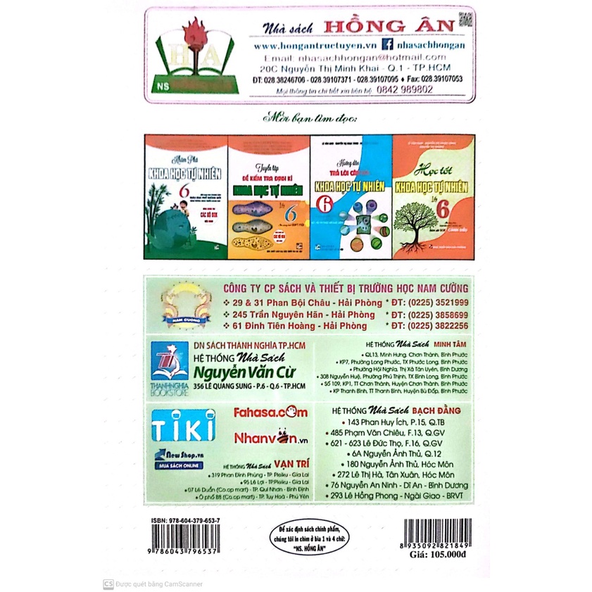 Sách - Tóm Tắt Lý Thuyết Khoa Học Tự Nhiên Lớp 6