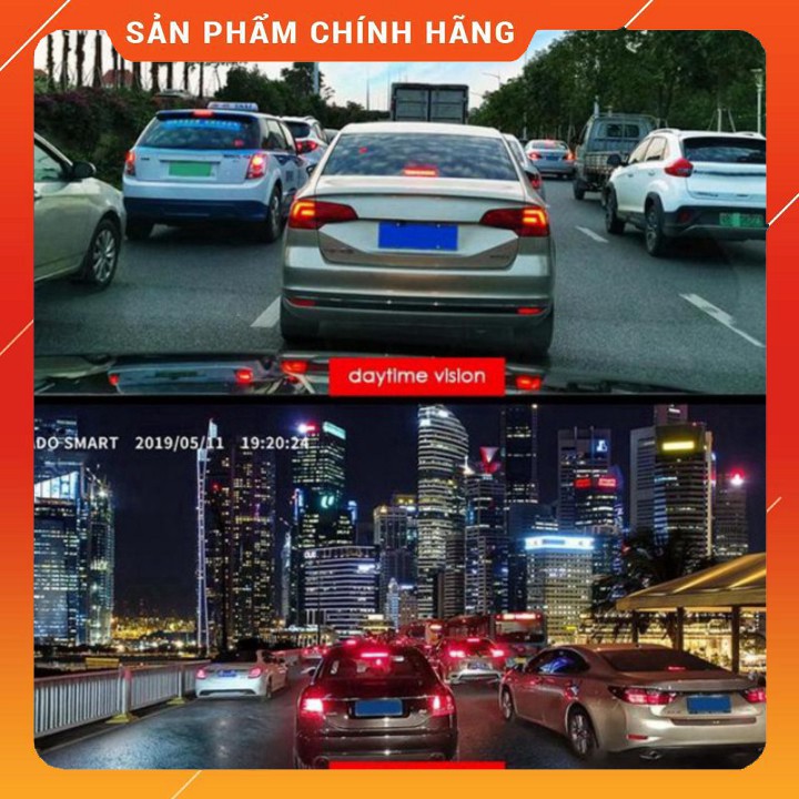 Camera hành trình ô tô Phisung K10 tích hợp camera sau Wifi GPS SM | BigBuy360 - bigbuy360.vn