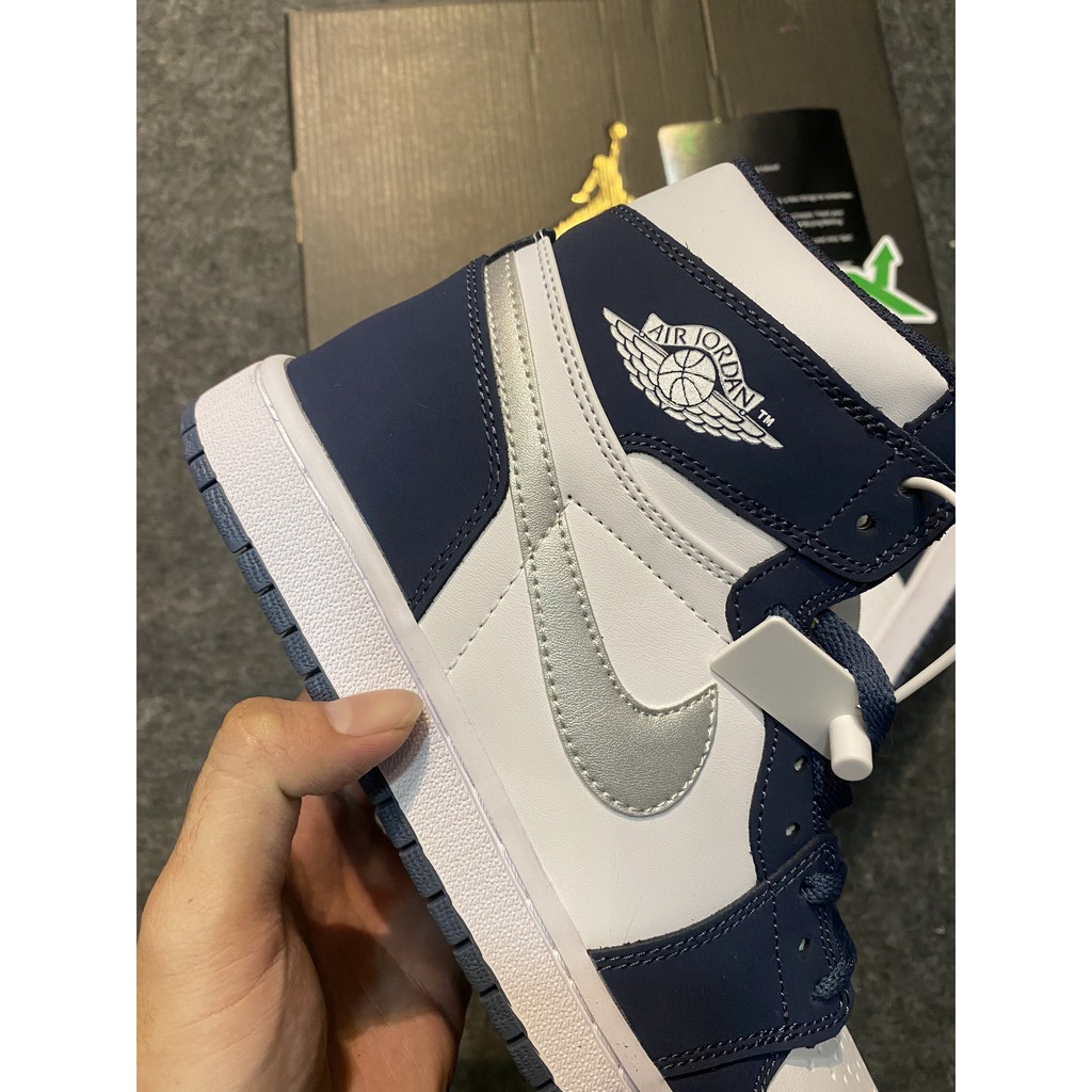 Giày air jordan 1 nam-navy [rep_11]