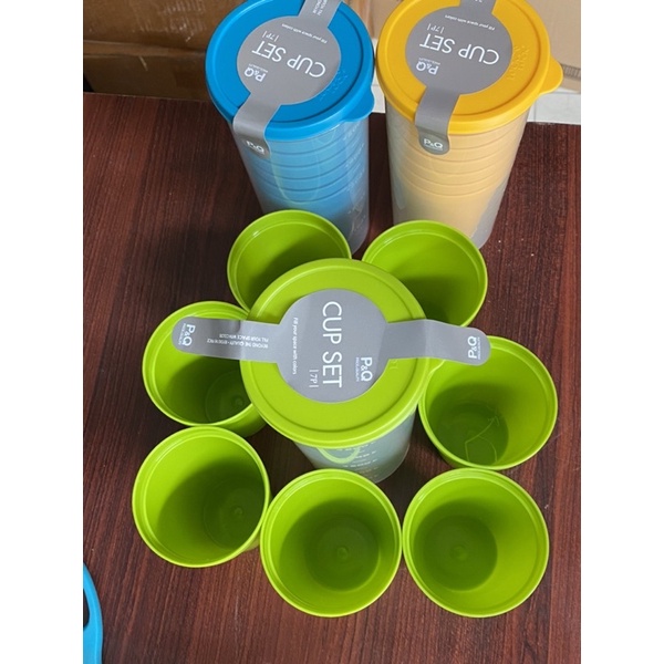 [LOCK&amp;LOCK]SET 7 LY BẰNG NHỰA PP - P-00015