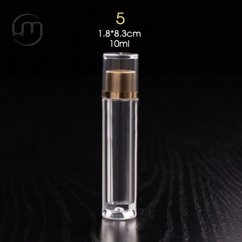 (5) 1.8*8.3cm- Ống nhựa acrylic loại đẹp đựng saffron, đông trùng,...