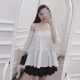 Áo đũi trễ vai dáng mới siêu hot