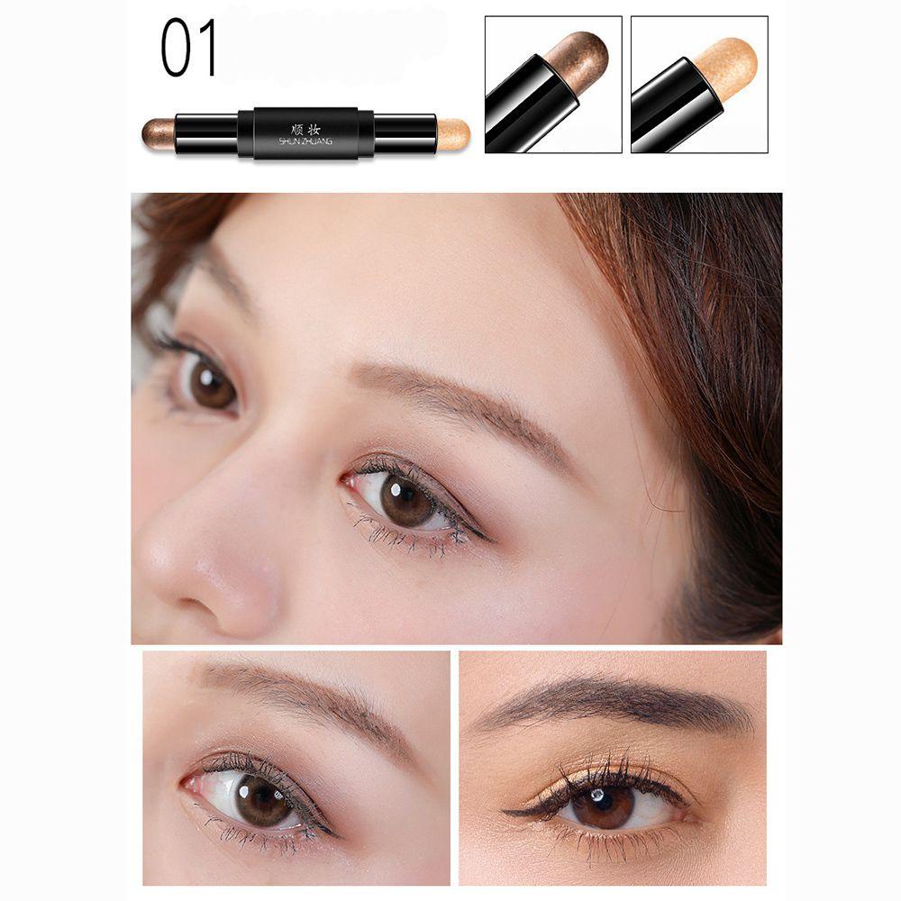 Phấn Mắt Dạng Thỏi Hai Đầu Lấp Lánh Lâu Trôi Không Thấm Nước MAXG