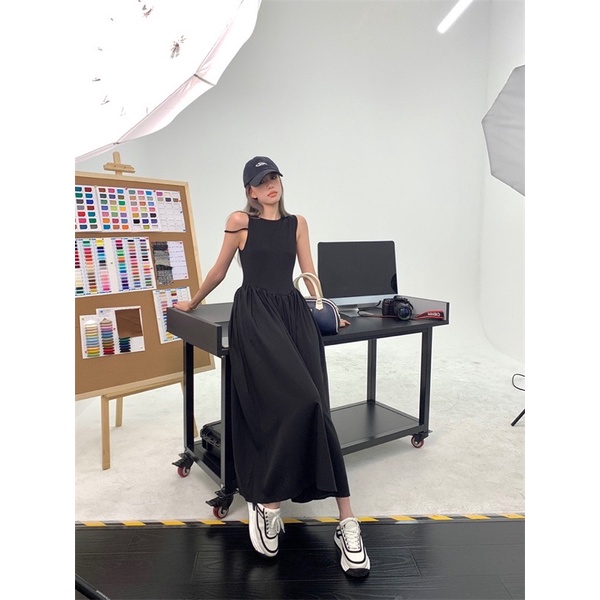 Đầm dái dáng ôm chiết eo phong cách hàn quốc cho nữ