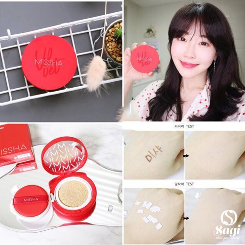 Phấn Nước Missha Velvet Finish Cushion SPF50+ PA+++