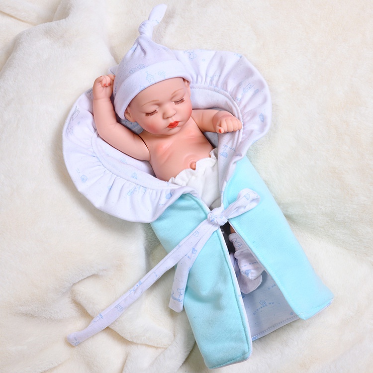 Búp Bê Em Bé Silicon Không Phát Âm Thanh 30 Cm