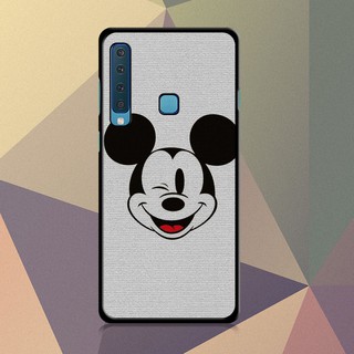 Ốp lưng in hình chuột Mickey đơn giản độc đáo cho Samsung Galaxy A9 A7 Core Prime A3 A5 A8