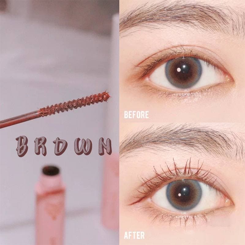 Mascara làm dày và dài mi tự nhiên chống nước chống mồ hôi lâu trôi zuzu cosmetic