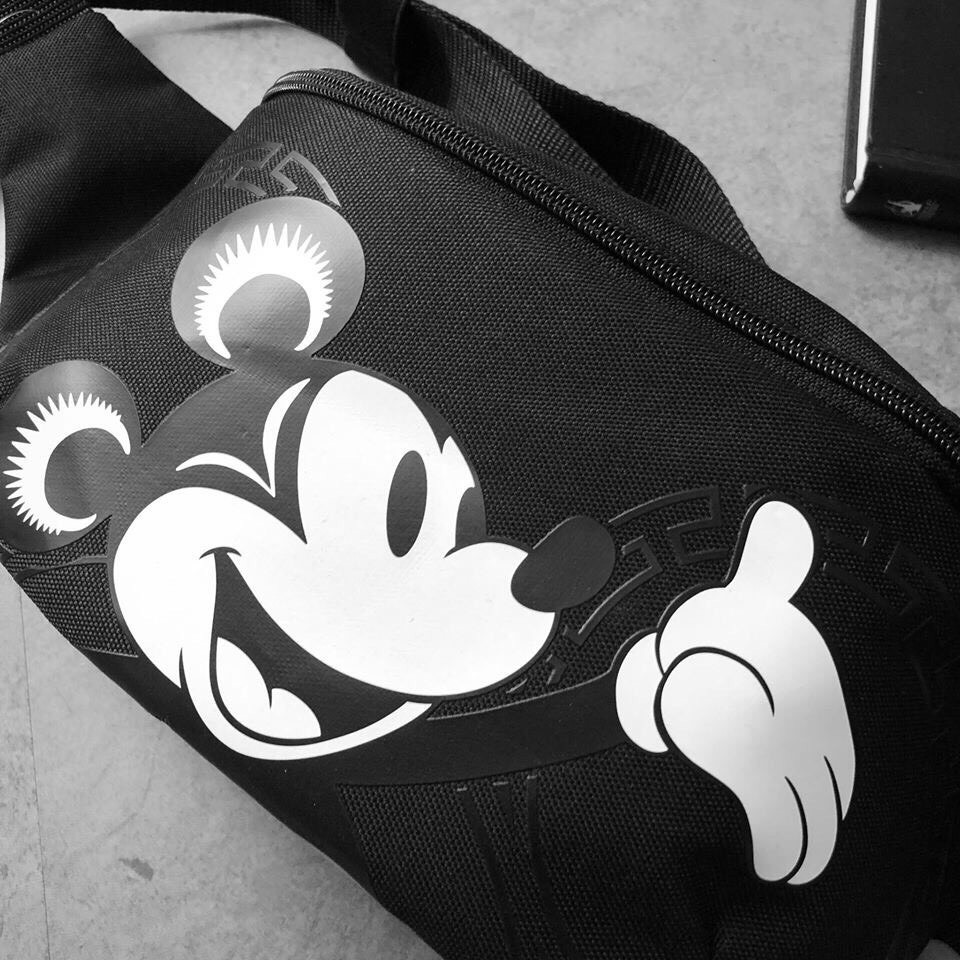 🍀FREESHIP🍀 [ Năm Canh Tý - Tậu Mick3y ] Túi Đeo Chéo Túi Đeo Chéo Mickey Waist Bag ( 2 Màu lựa chọn)