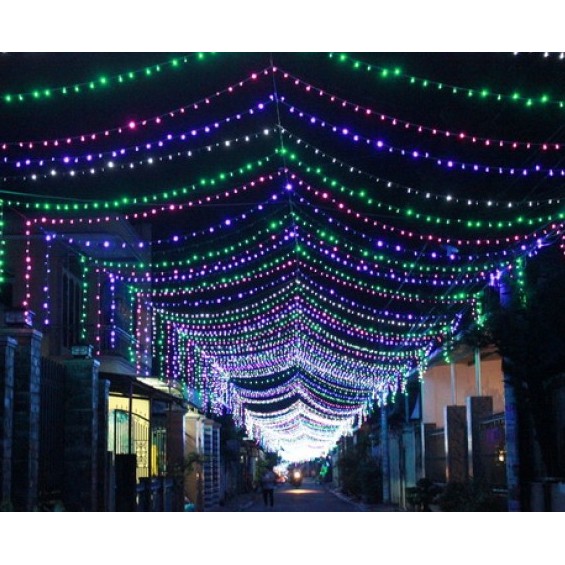 Dây đèn led dài 7,5m không chớp trang trí tiện dụng