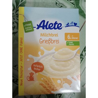 bột ăn dặm Alete cho bé