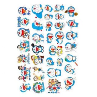 bộ 10 - 50 sticker doraemon decal chống nước ( random hình)