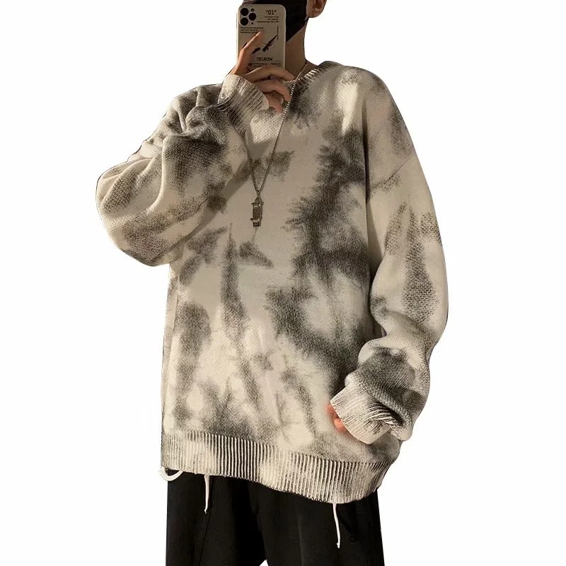 Áo Len Nam Dài Tay Cổ Tròn Thời Trang Hàn