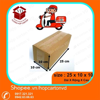 Hộp carton đóng hàng 2510