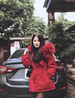 ÁO PARKA ĐỎ HÀNG QC LOẠI 1