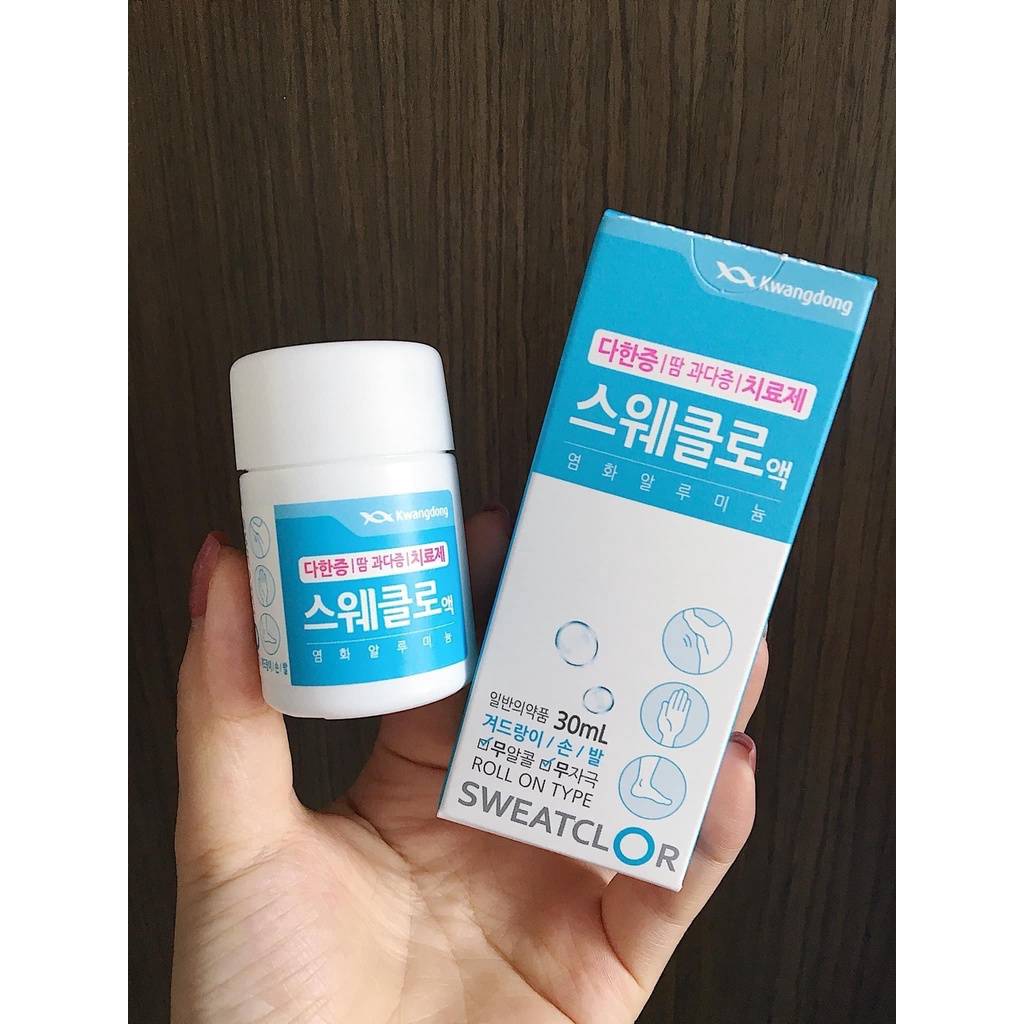 Kwangdong Sweatclor - Lăn Khử Mùi Ngăn Mồ Hôi Hiệu Quả