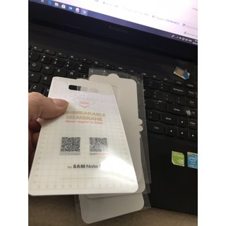 Miếng dán PPF Full mặt sau cho Galaxy Note 9