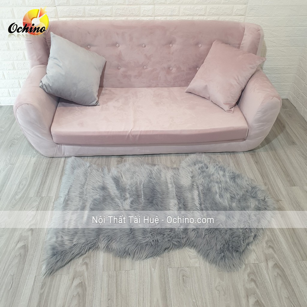 Thảm HÌnh Thông Trang trí và chụp hình ghế sofa và sàn nhà Lông hồ ly cao cấp size 1m2-80  (HÀNG có sẵn, hình thật shop)